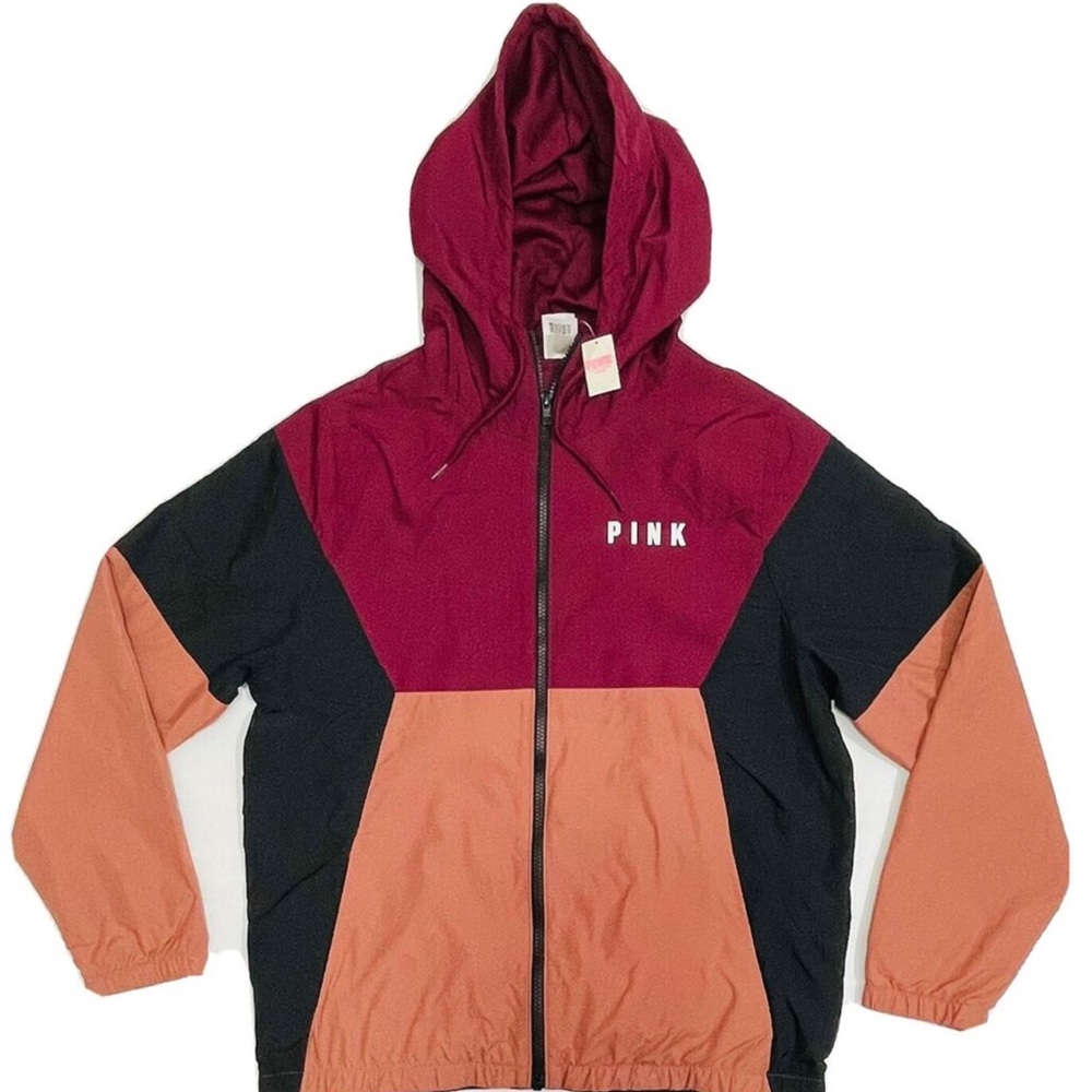 Victoria's Secret Colorblock Windbreaker Jacket